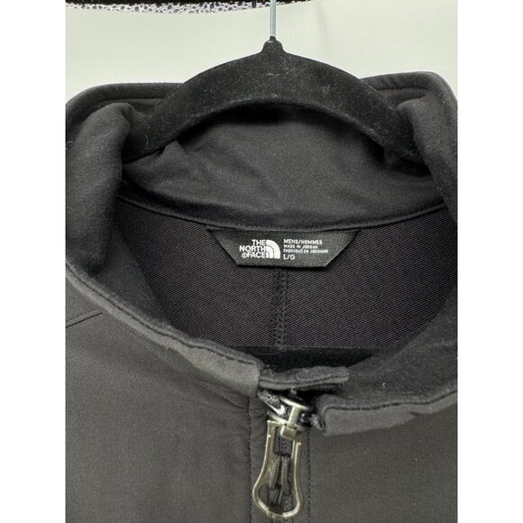 The North Face Windwall Softshell Black Full Zip Jacket Men’s Sz L - Picture 4 of 6